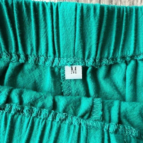 Pretty Garden Set Green Summer Top and Short Set One Size Stretchy Sleeveless - Picture 4 of 7